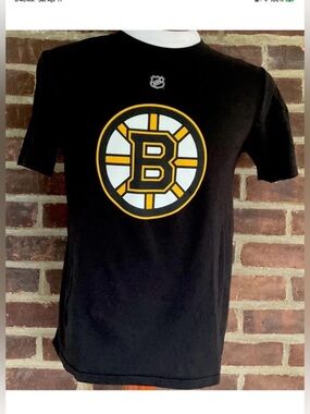 Vintage Boston Bruins Patrice Bergeron Jersey T-Shirt Youth Size XL